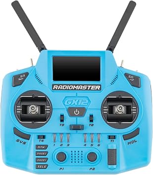 RadioMaster GX12 Dual-Band Gemini-X Radio ControllerBlue