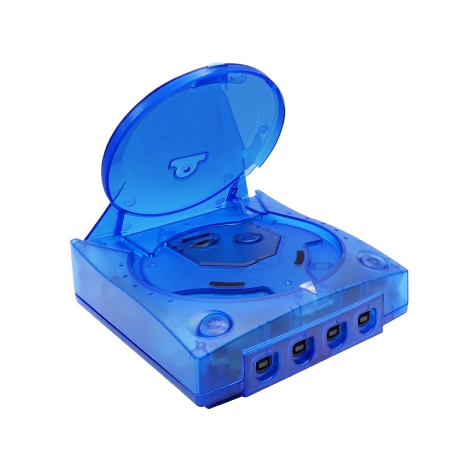 Guscio Di Plastica Di Ricambio Trasparente For Console For Videogiochi Retrò - Compatibile Con SEGA Dreamcast - Compatibile Con Bitfunx(TRN OR)