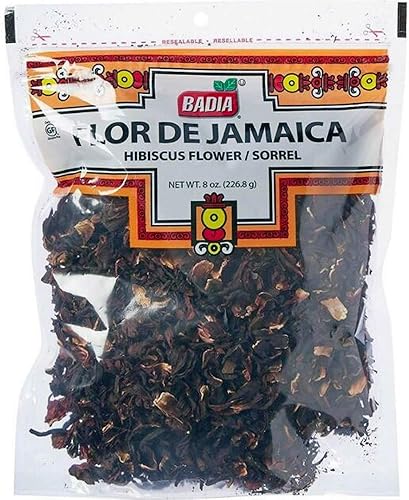 Badia Flor de Jamaica 8 oz (paquete de 4)