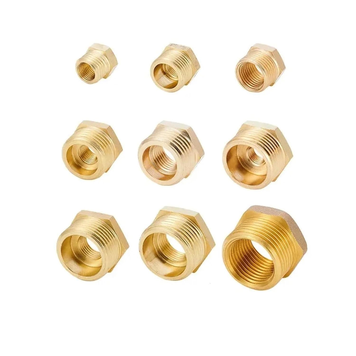 1pc M10x1 M14x1.5 M20x1.5 1/4'' 1/2'' 3/4'' 1''Thread Pneumatic Pressure Gauge Conversion Pipe Fittings(M14x1.5-06) Fittings