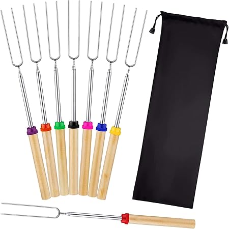 CORQUE Marshmallow Roasting Sticks, Smores Sticks