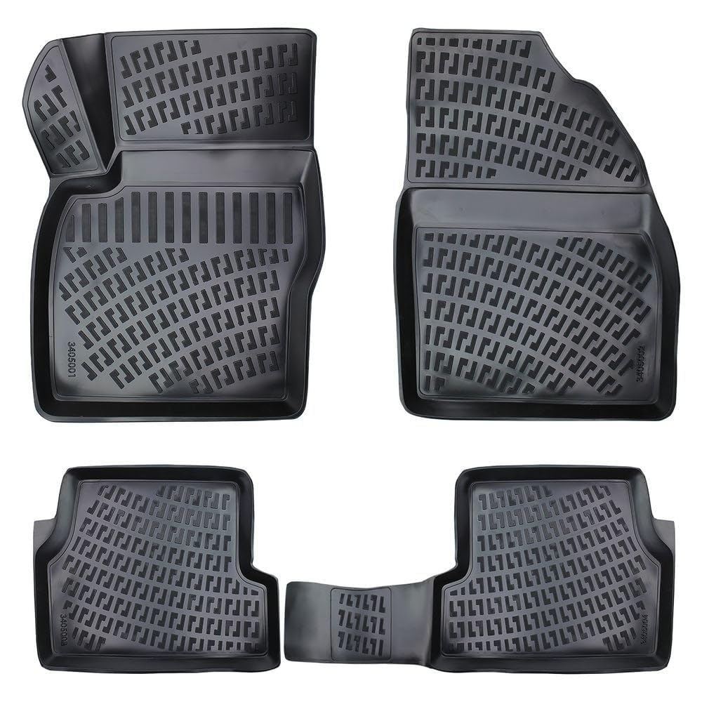 Rizline Ford Focus 2 2005-2010 Uyumlu 3D Havuzlu Paspas