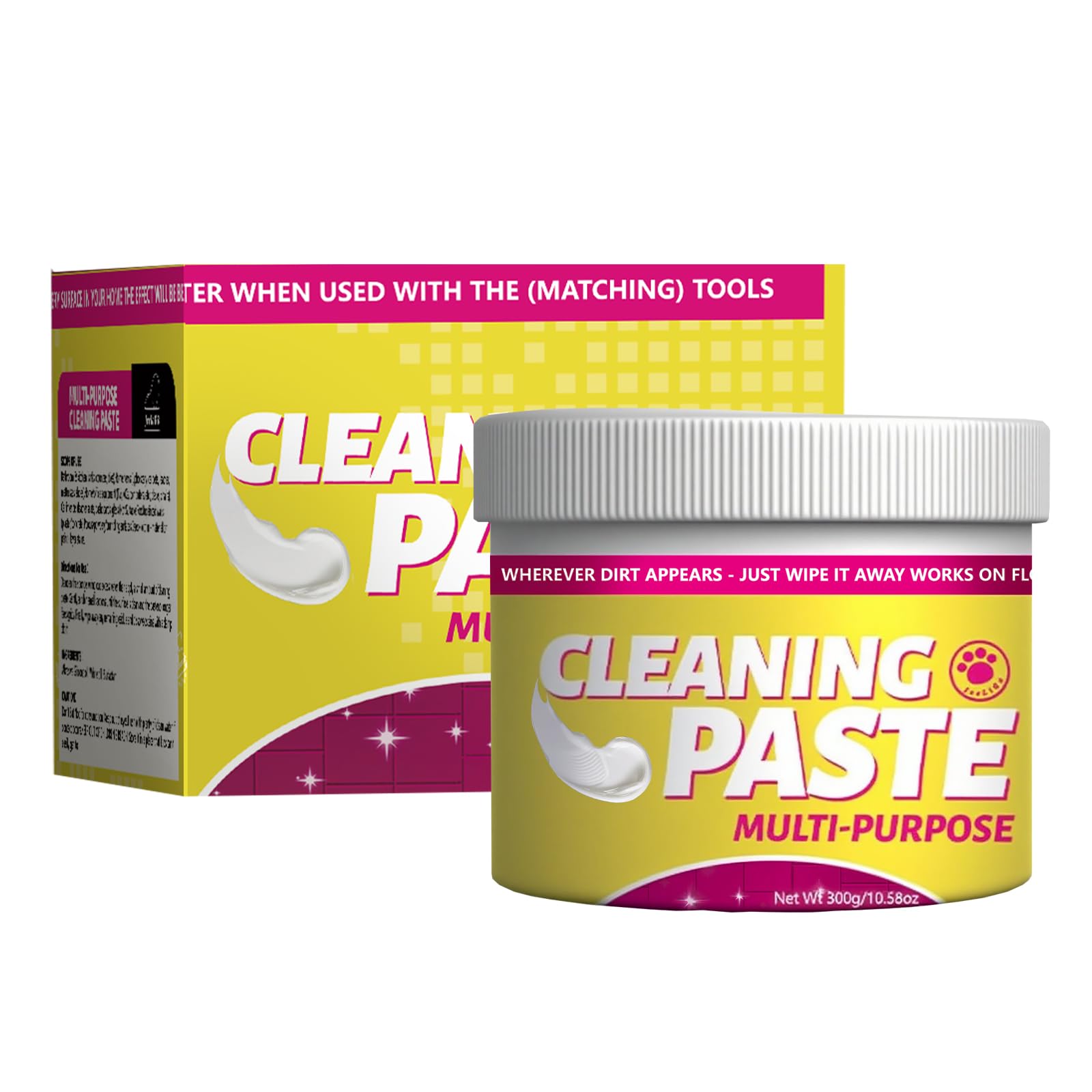 All Purpose Cleaning Power Paste Deep Cleaning Supplies Household Scrub Paste Cleaner For Kitchen And Bathroom and other