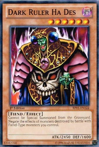Amazon Co Jp 遊戯王 冥界の魔王ハ デス 英語版 北米版 バトルパック ノーマル Bp01 En122 シングル カード ホビー 通販