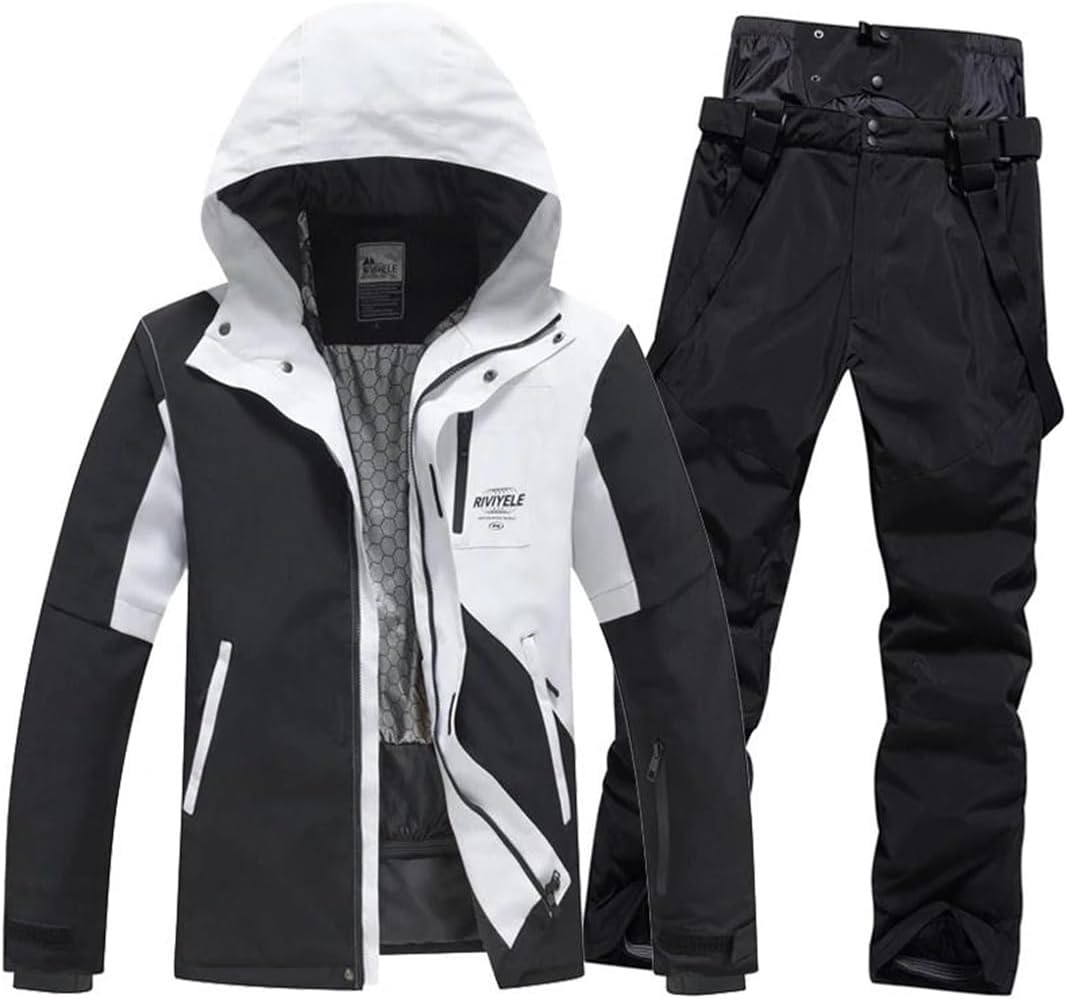 Men And Women Waterproof Ski Suit Set Snowboard Clothing Outdoor Costumes Jackets Pants