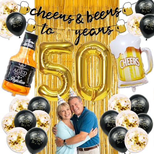 Kit Decoración Cumpleaños 50 Años 50% OFF - $8.44