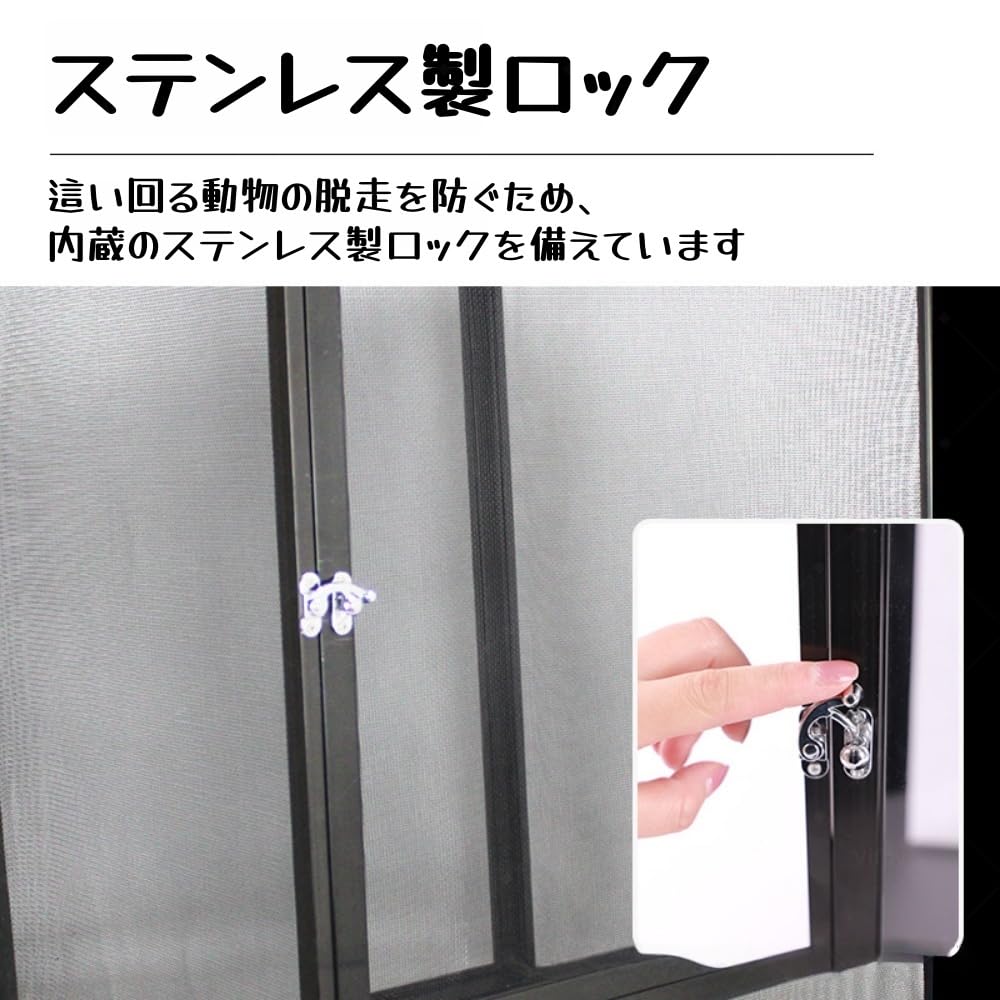 Amazon | Vifpy爬虫類・両生類ケージ、爬虫類給餌ケージ。メンテナンス