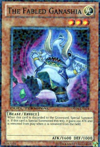 Amazon Com Yu Gi Oh The Fabled Ganashia Dt04 En019 Duel Terminal 4 1st Edition Common Toys Games