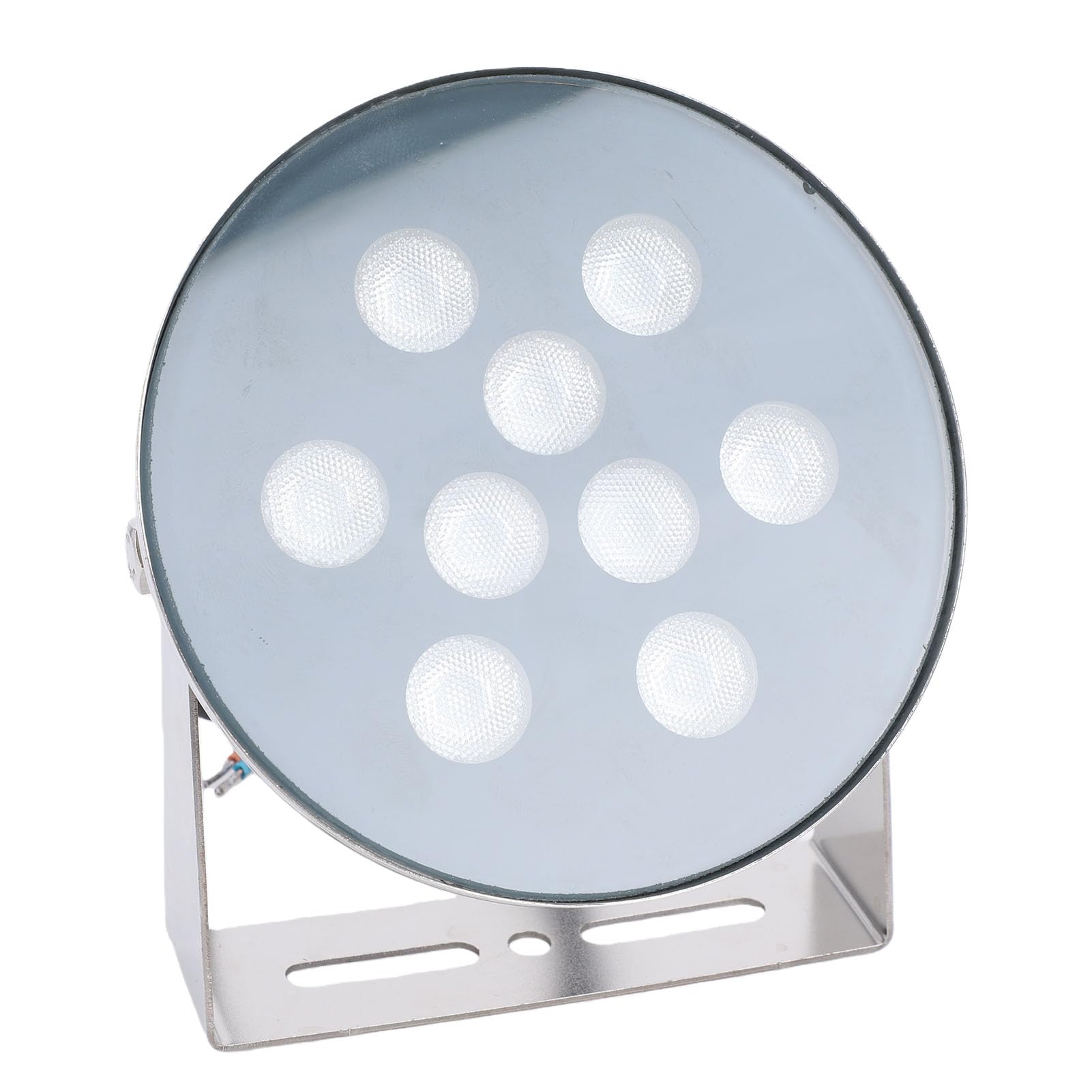 Fdit Luce Subacquea LED, Faretto per Laghetto in Acciaio Inox 12 Cm per