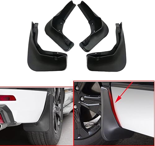 Nuevo 4 unids coche SUV fango aleta Splash Guard guardabarros guardabarros guardabarros Mudflap para Acura RDX 2013 2014 2015 2016 2017 2018