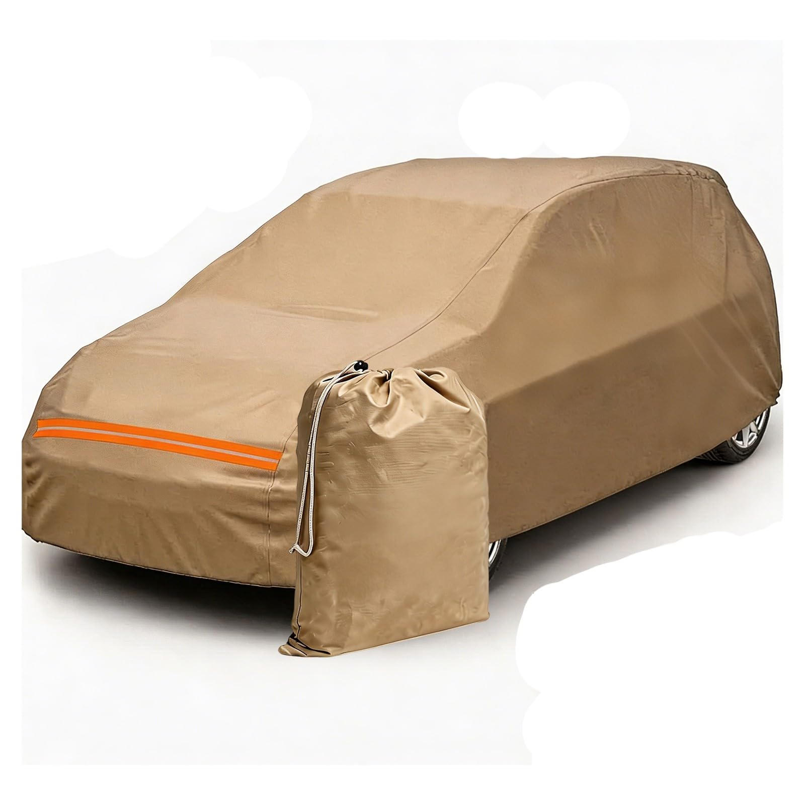 Autoabdeckung Wasserdicht Vollgarage Autoplane Auto Abdeckplane Auto Garage Wetterfest 100% Wasserdicht Autoplane für Mini Cooper,Audi TT,Mazda MX5,Fiat 124Spider,Ford Fiesta,Renault Clio,Suzuki Swift