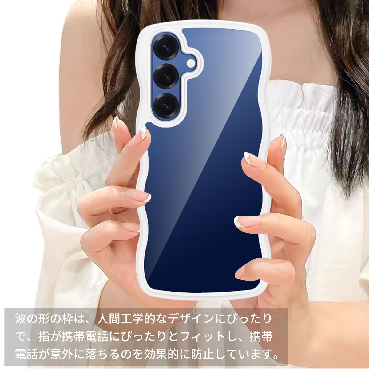 Amazon.co.jp: Galaxy S25 ケース クリア 全面保護 SC-51F