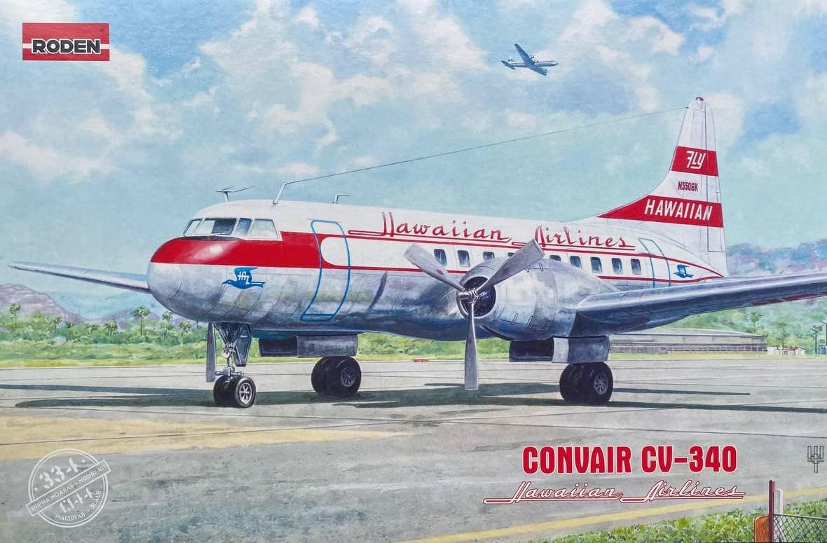Roden 334-1/144 - Сonvair CV-340 Hawaiian Airlines Aircraft kit