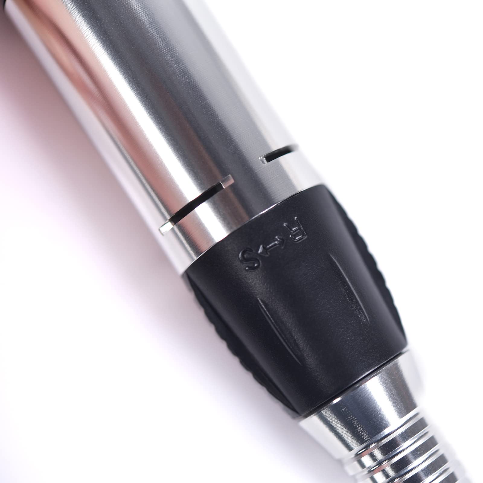 KADS Máquina de manicura eléctrica profesional para taladro de uñas, lima de pedicura, pulimento, forma de bolígrafo, herramienta acrílica, producto de cuidado de dedos de los pies (negro)