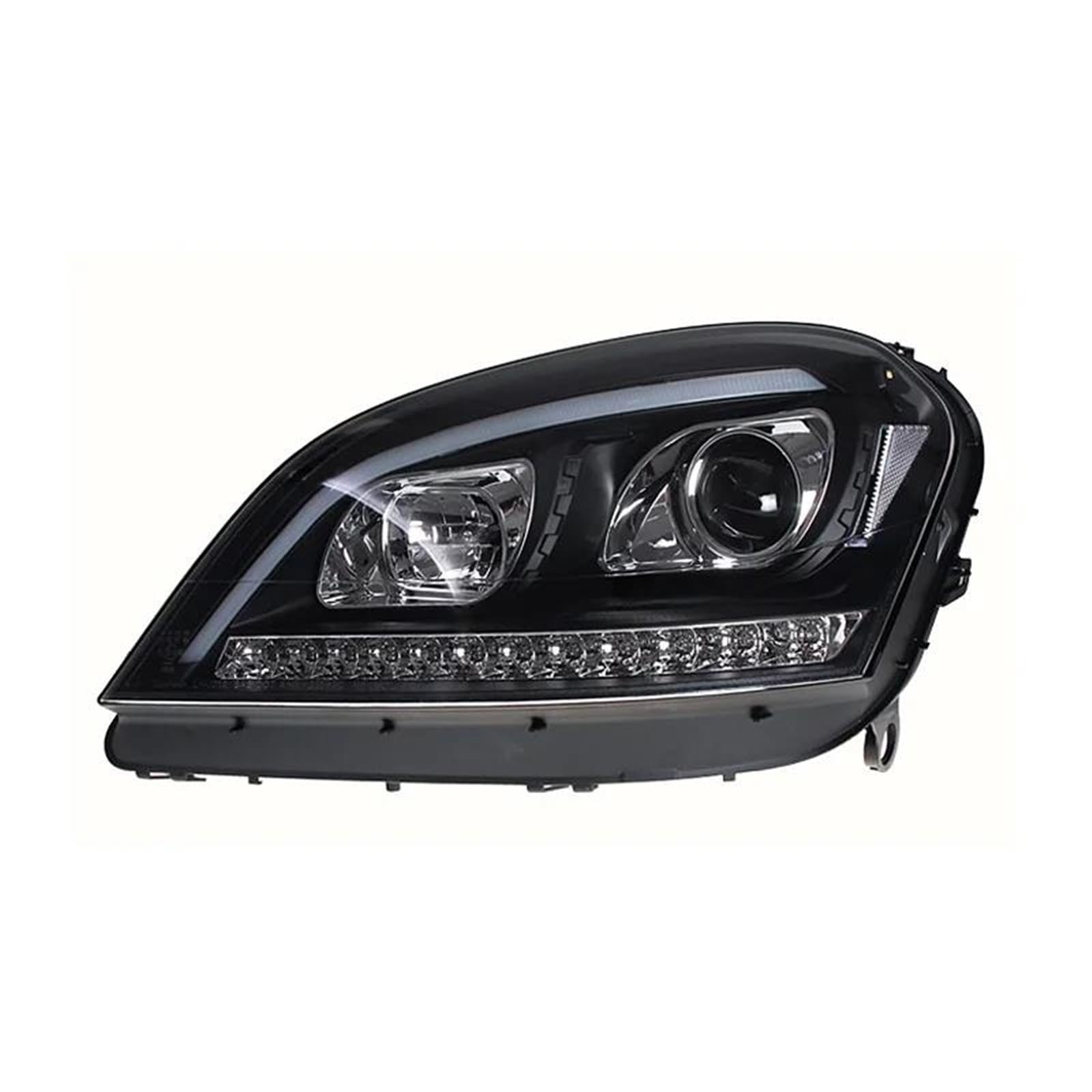 Migliora la sicurezza della guida notturna Gruppo Fari Auto Modificato Luci Di Marcia Diurna Streamer Indicatori Direzione Accessori Per Benz W164 2005-2008