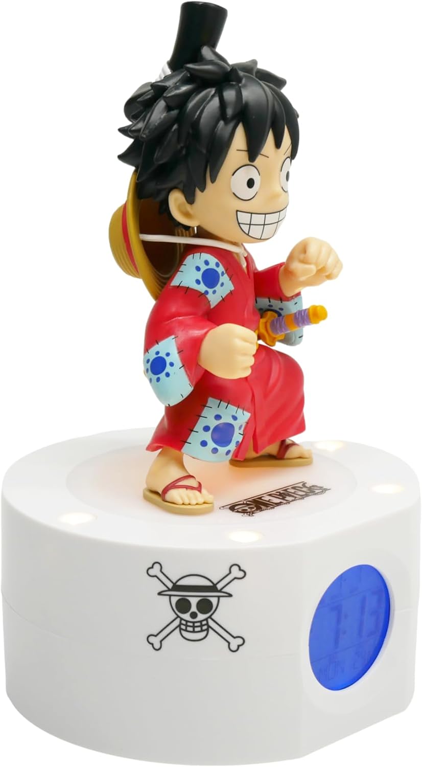 Luffy Alarm Clock Light, 811638, Red, Blue, Yellow, Black, Single
