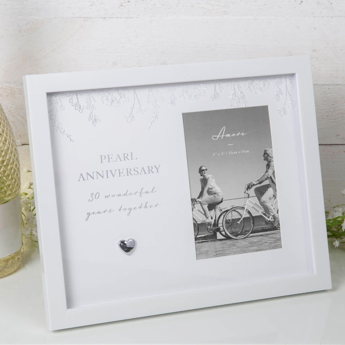 4" x 6" - AMORE BY JULIANA? Anniversary Photo Frame - 30