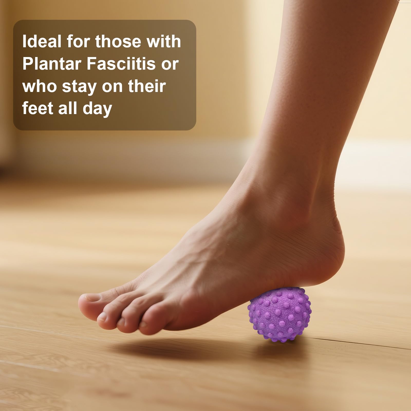 EPP Fasciebal (pinda-vorm) – Voor Voetmassage En Myofasciale Release, Stevig En Compact