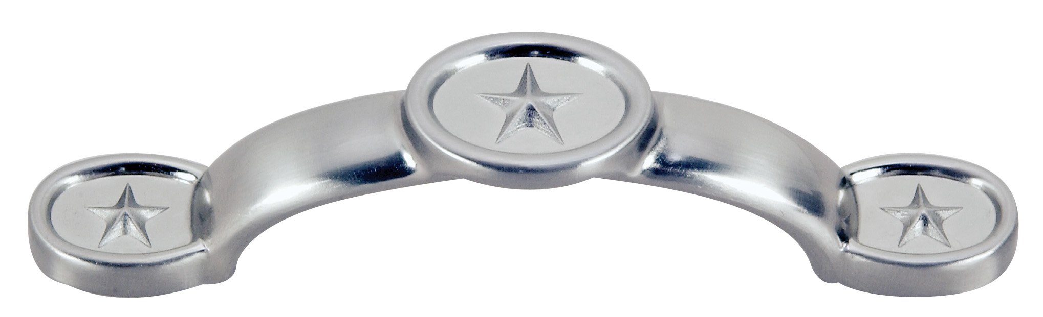 Hardware House 64-4385 Texas Star Style Cabinet Pull, Satin Nickel