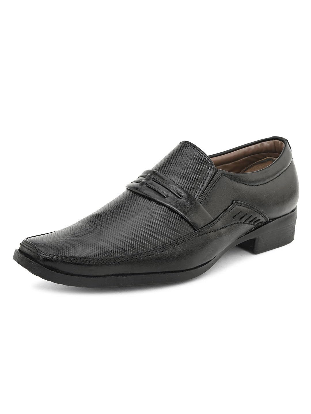 sir corbett Men's Synthetic Leather Slip-on Moccasin Formal Shoes-picture-10