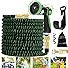 Produktbild Gartenschlauch, Flexibler Gartenschlauch 30M/100FT, Gartenbrause mit 10 Düsen, 3X natürliche Dehnung Wasserschlauch flexibel, Gartenschlauch flexibel Anwendbar auf Gartenarbeit Bewässerung Autowäsche