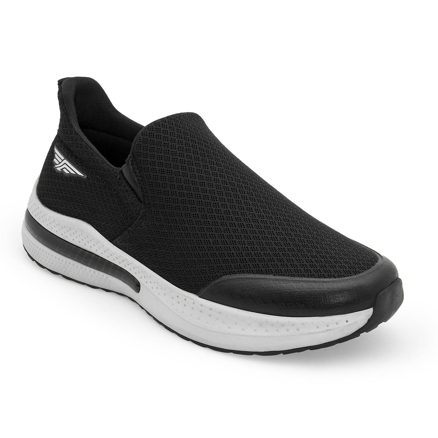 Red Tape Men's Walking Shoes Dark Grey Mesh Round Toe Slipon-image-33