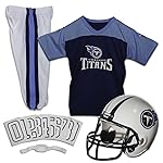 Franklin Sports NFL Titans Deluxe Uniform Set - Small