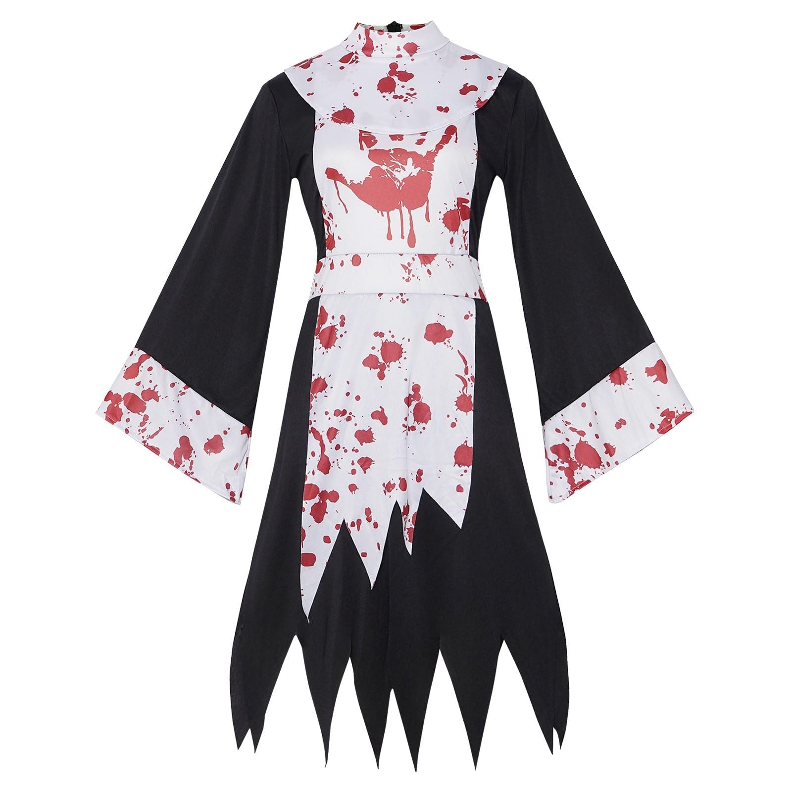 Hexenkostüm Kinder Kostüme Halloween Clown Kostüm Fasching Mädchen Karneval Gruselig Grusel Ritterkostüm Hexenumhang Faschingskostüme Dämon Teenager Verkleidung Hexe Zauberer Sensenmann