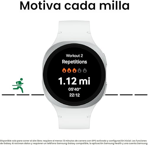 Miniatura 3 de Samsung Galaxy Watch 8 (2025) - Reloj inteligente LTE de 40 mm, diseño acolchado, monitor de fitness, entrenador para dormir y de correr, puntuación