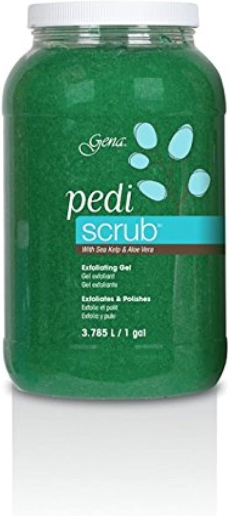 Gena Pedi Scrub Gel Gallon, 128 Fluid Ounce