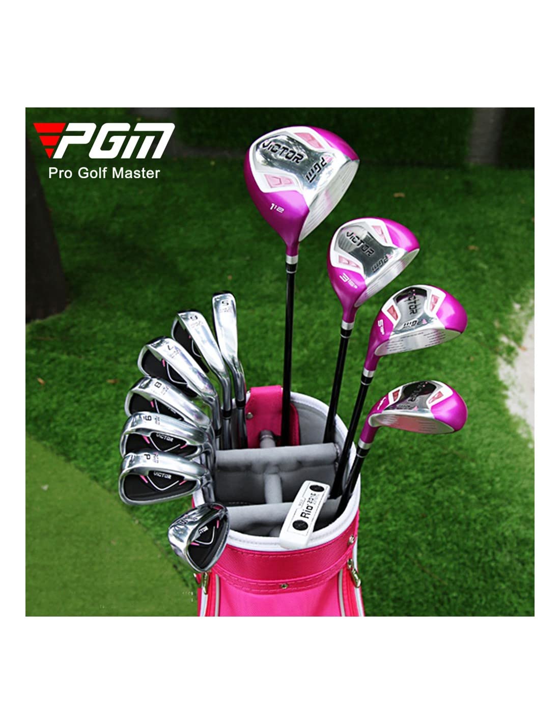 PGM Juego Completo Palos de Golf VCT para Adultos, 12 Palos Uso diestro