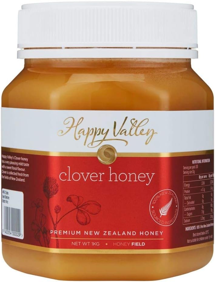 New Zealand Clover Honey, 1kg (35oz)