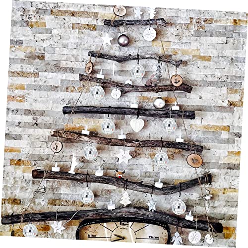 Holibanna 20Pcs Bolas Disco Espejadas Adornos Esfera de Vidrio Reflectante para Decoración de Pastel para Boda Cumpleaños Navidad miniatura 2