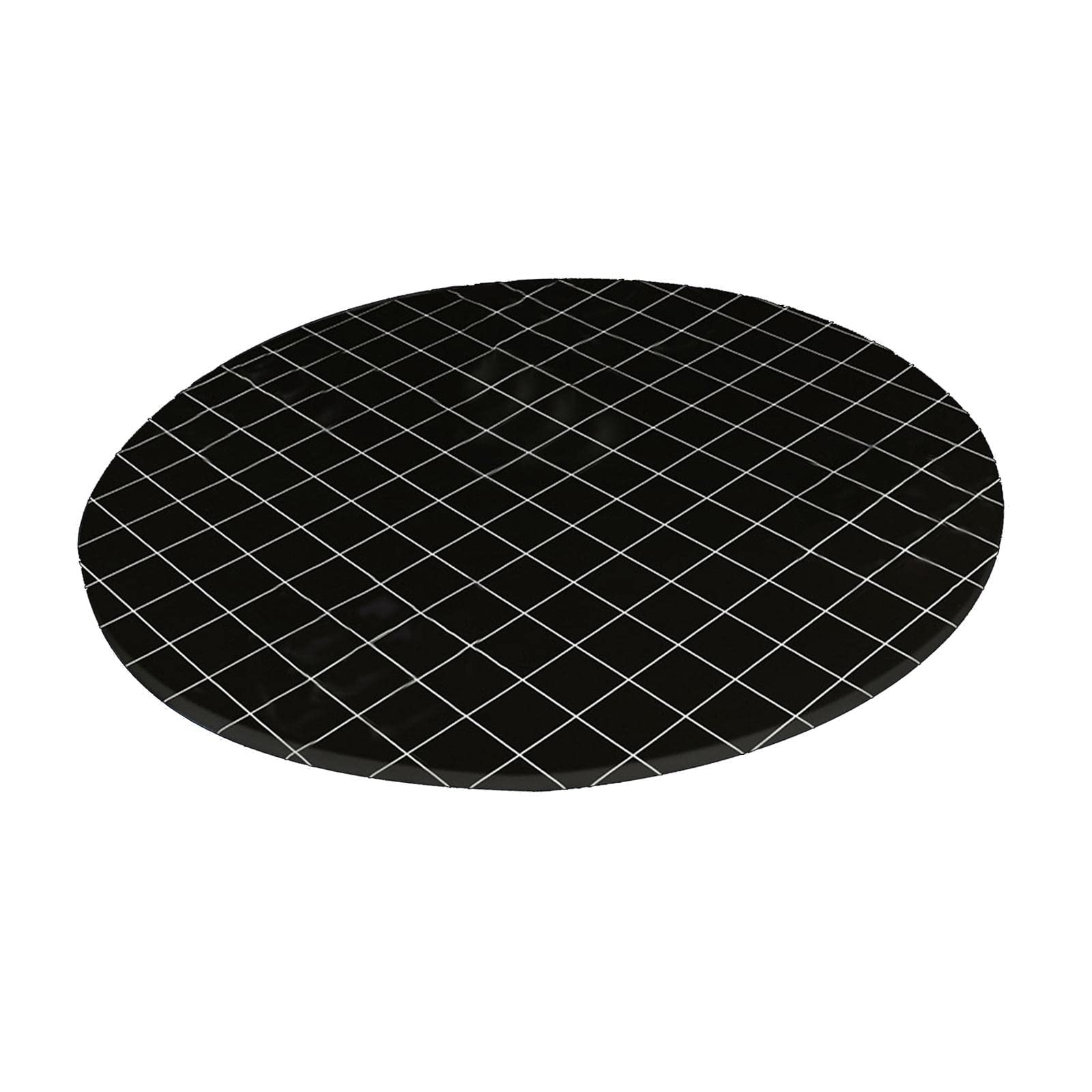 Fitted Table Cloth Water Resistance Dinner Table Cover Black 80cm|1 Piece Tablecloth| Tablecloths| Linens & Textiles | Kitchen, Dining & Bar |Home & Garden-image-27