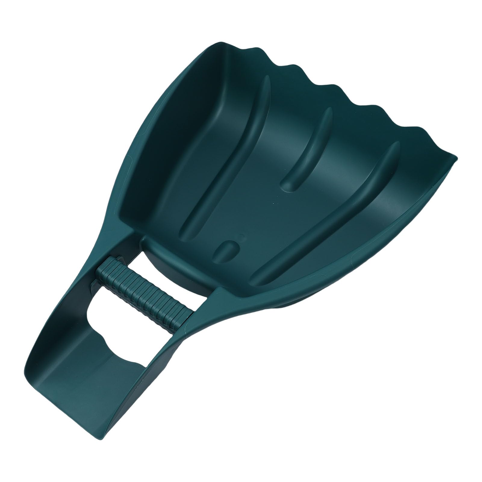 CHICIRIS Rastrello manuale per foglie, robusta impugnatura ergonomica per una rimozione efficiente dell'erba del prato, ideale per la pulizia esterna e le attività di giardinaggio