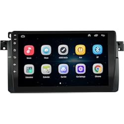 Pantalla Android Bmw X3 E83 EZoneTronics Android 10.1 Radio del Coche estéreo de 9 Pulgadas para BMW Serie 3 E46 M3 1999-2004 con Carplay Android Auto Pantalla táctil de Alta definición Navegación GPS Bluetooth WiFi USB