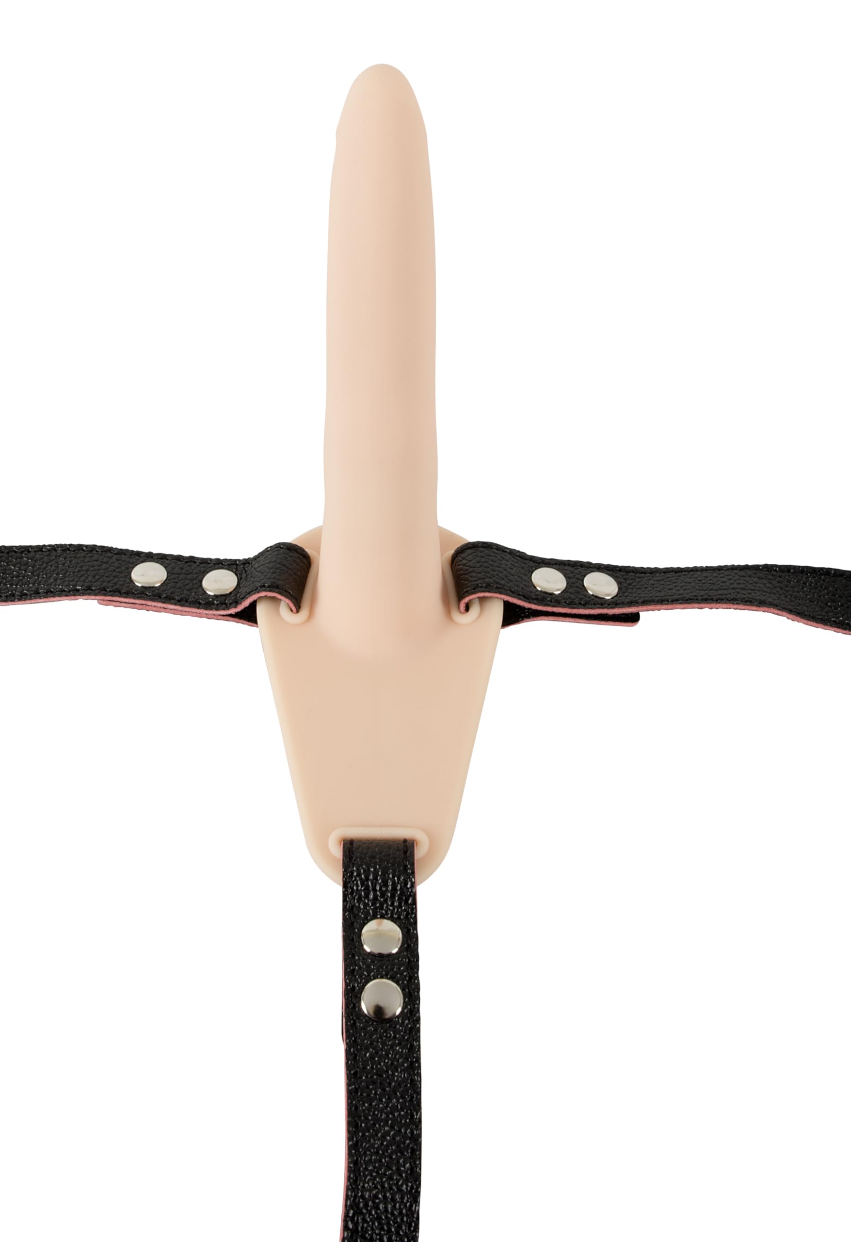 umschnall vibrator Umschnall Dildo Penis schwarz 19 cm lang Strap on Slip Latex Umschnalldildo main image 1