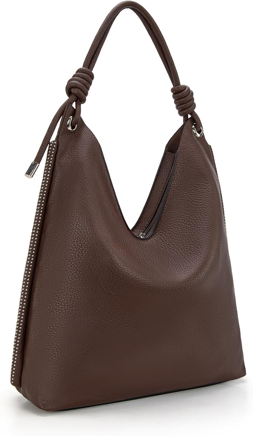 Montana West Hobo Bags for Women Soft Slouchy Top Handle Shoulder Purses Handbag with Knot Strap - Image 4