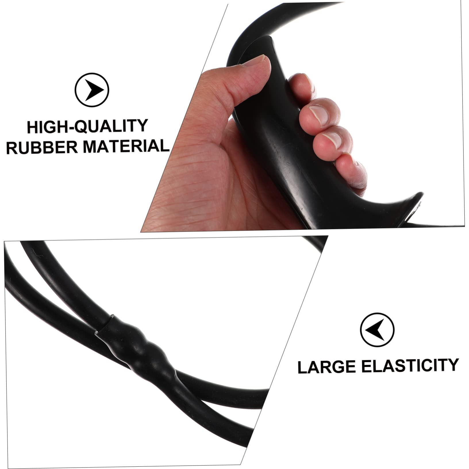Yardwe 2 Pezzi Estrattore Ginnico Tiro con L'Arco Trainer Fascia di Resistenza per La delle Dita Allenamento per La per Allenamento della per Gomma Composta All'Aperto