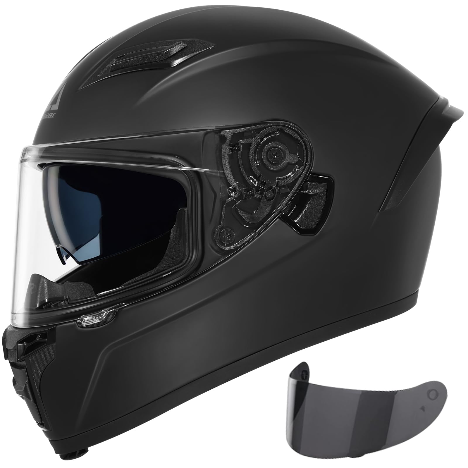 Amazon.com: TRIANGLE FF351 Motorcycle Helmet for Street Bike