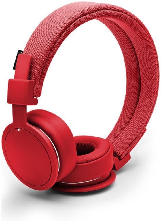Urbanears Plattan ADV Wireless On-Ear Bluetooth Headphones, Tomato (4091100)