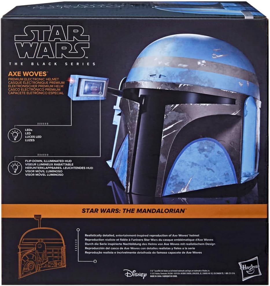 STAR WARS The Black Series, Axe Woves, The Mandalorian, Adult Cosplay Item