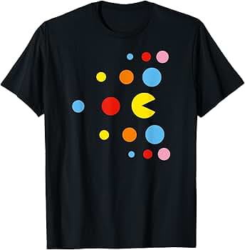 ビンテージパックマン フェイドブラックTシャツ 61nPYi2mvQL._AC_SY350_QL65_.jpg