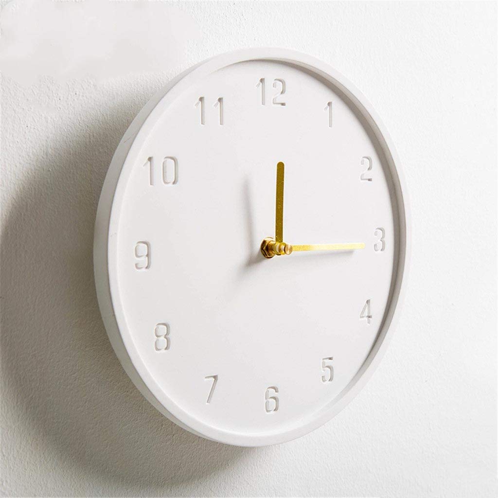 Amazon｜XZGang アートウォールクロック、セメント壁掛け時計