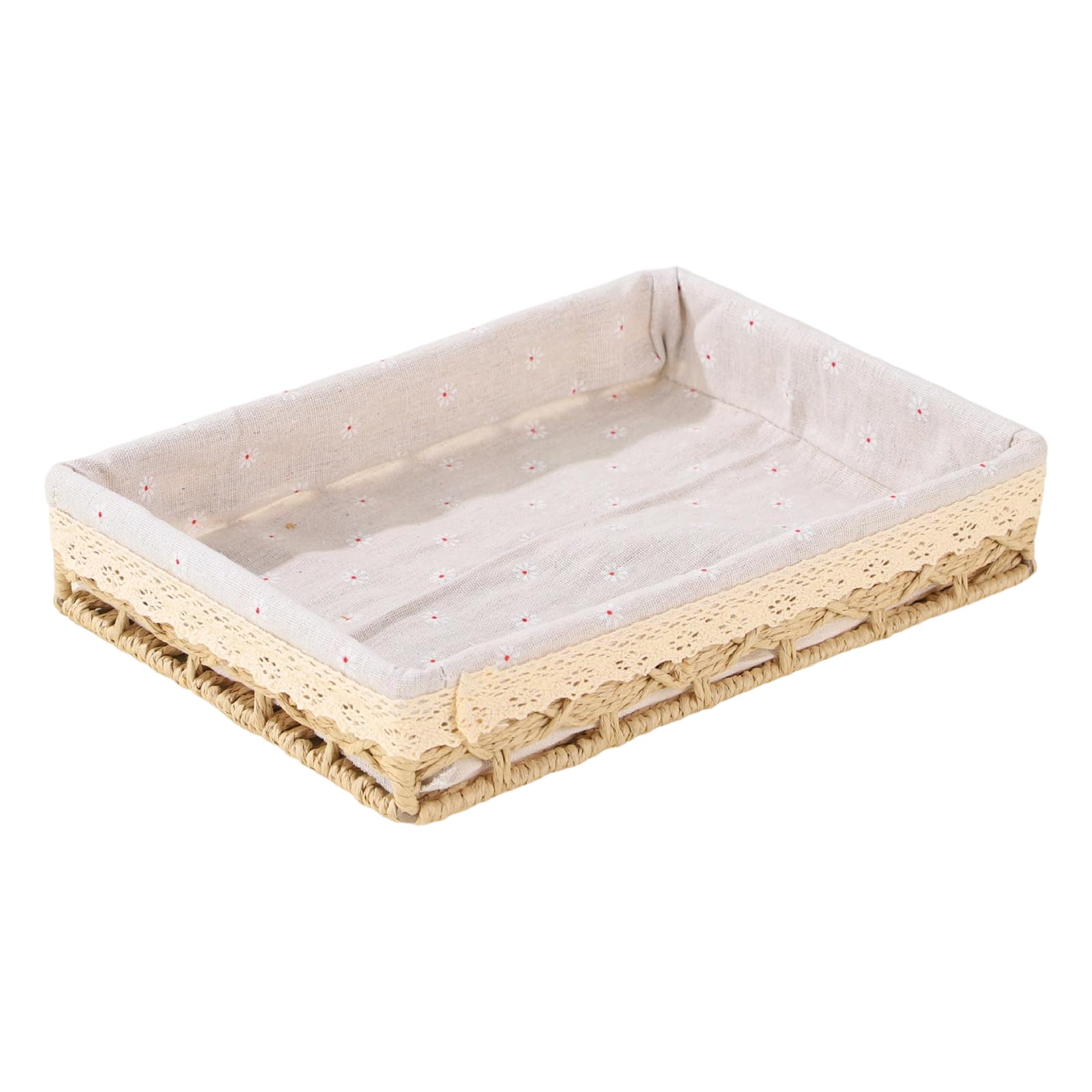 Xinsheinelry Sturdy Paper Rope Basket Designed for Efficient Storage of Groceries Laundry and Miscellaneous Belongings Bathroom Towel Storage Basket