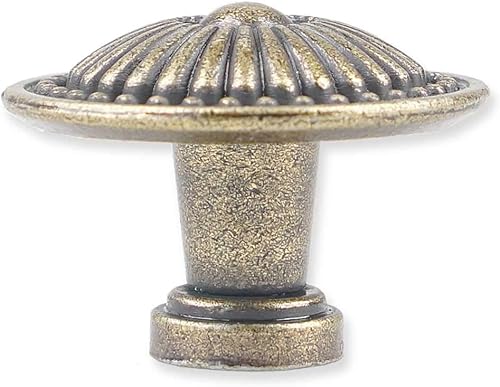 Miniatura 3 de turst4care - Paquete de 15 tiradores de latón antiguo para armario de cocina, manijas de cajón de armario de color dorado cepillado, patrón de rayos