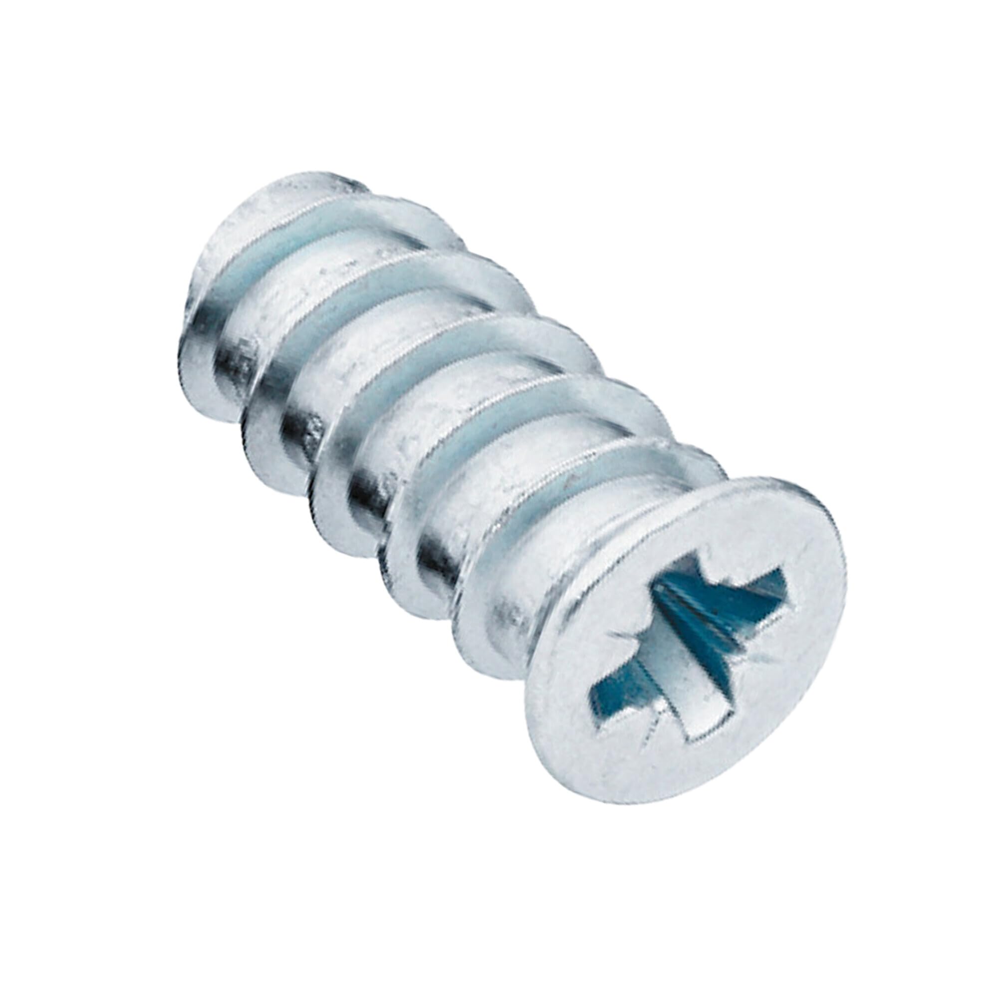 Brixwell SRW262981601 Euro Screw, Countersunk Head 8 mm Length Pack of 1000