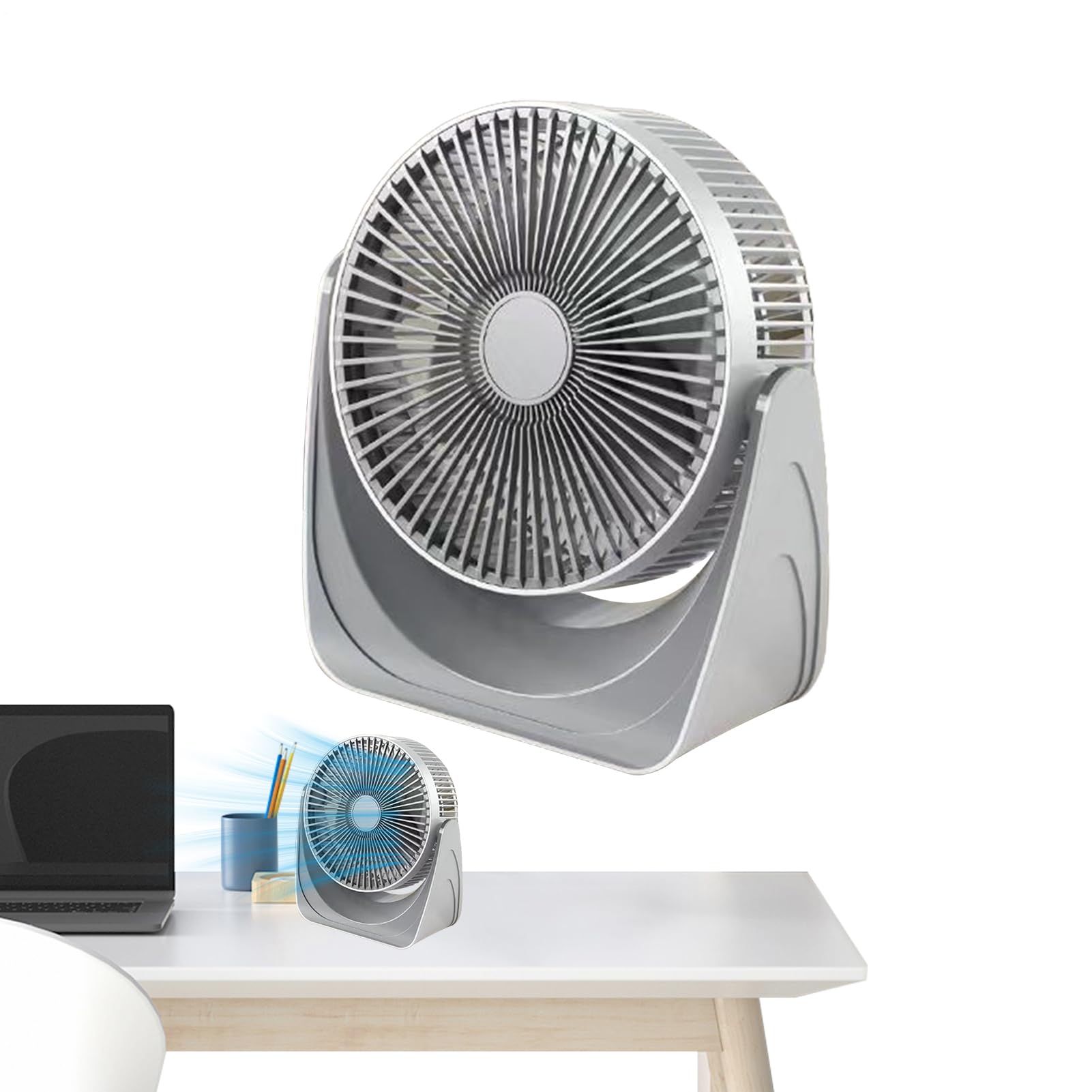Ventilateur USB Rechargeable portable pour voyage voiture et camping