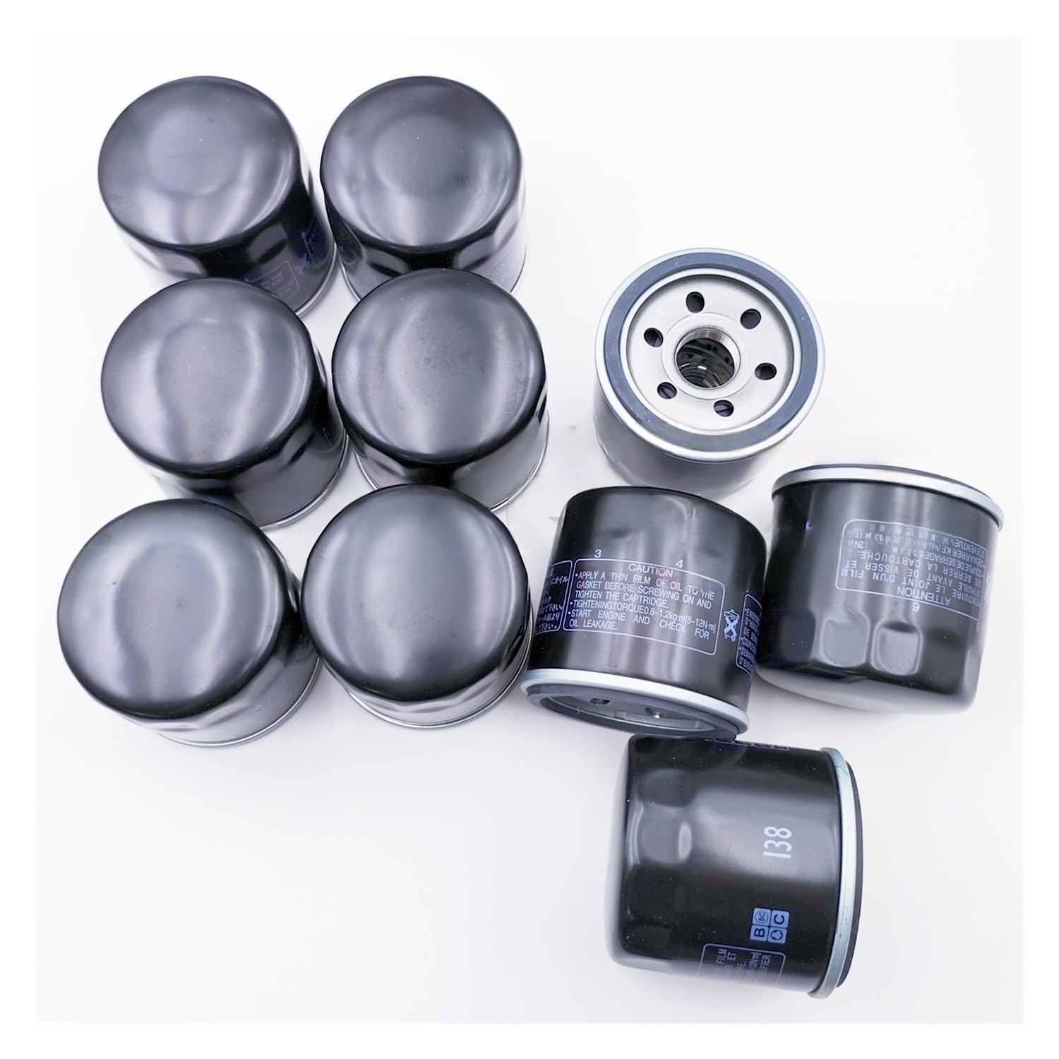 10 filtros de Aceite compatibles con CF Moto 500 X5 U5 CF188 600 X6 U6 Z6 CF196 X-Lander Rancher CF188-011300 Goes 520 525 625i 0180-011300-0B00