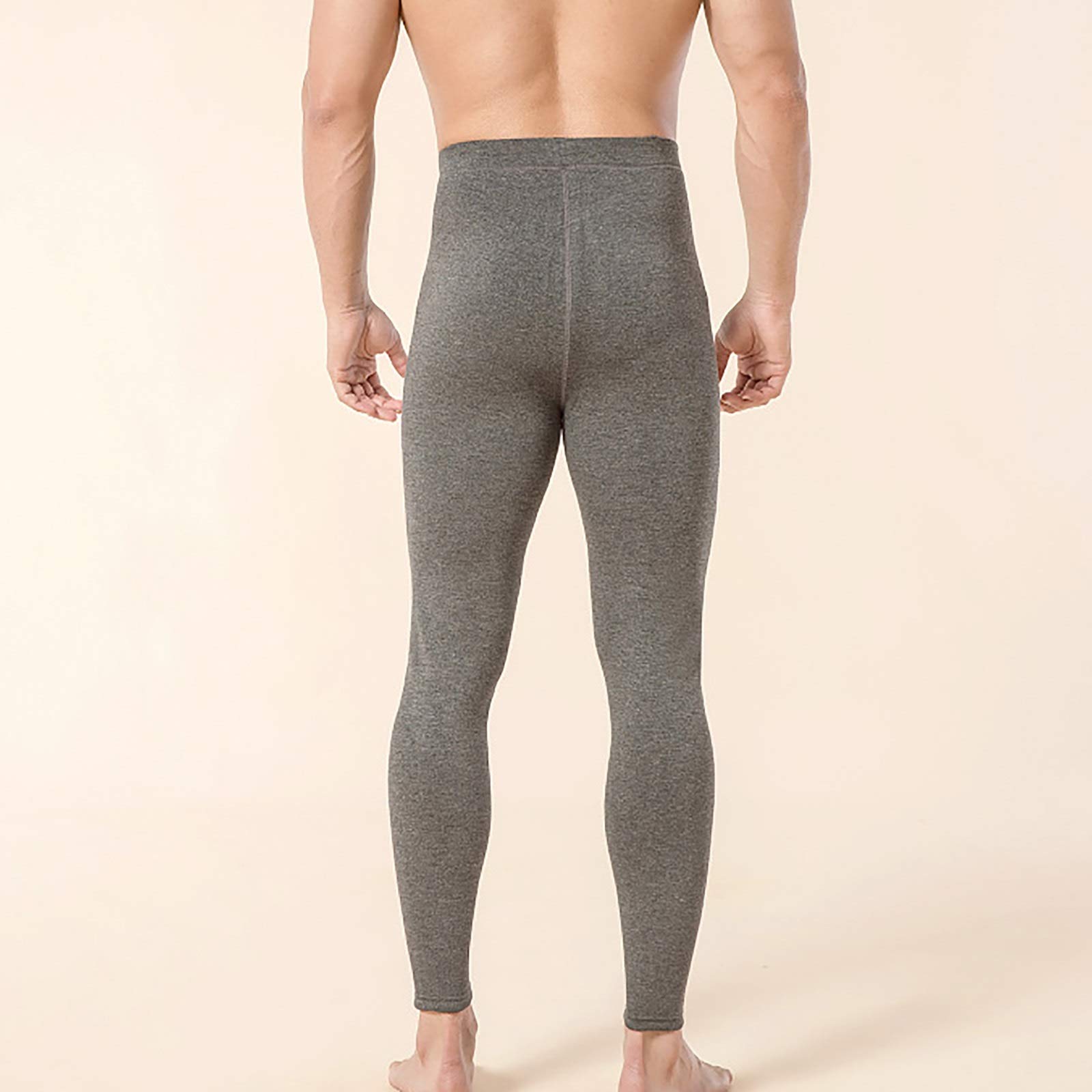 Mannen Thermische Broek Basislaag Ondergoed Bodems Dik Legging Broek Lange Onderbroeken Winter (Color : B, Size : Large